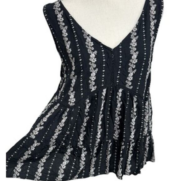 "ANGIE" Babydoll, Tank Top,Whimsy Goth, Dark Fairy, Dark Romantic,Flowing, L - Picture 2 of 8